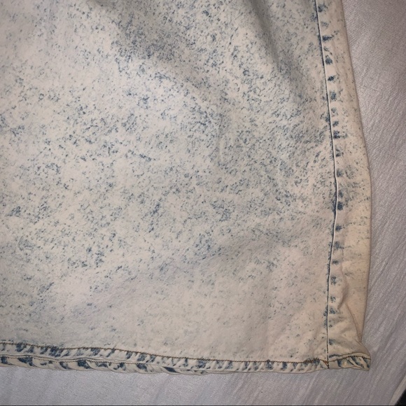 Vintage 80’s Denim Stone Washed Skirt - Picture 8 of 8